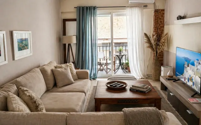Modernes und gemütliches Zimmer in Galatsi in der Nähe des Zentrums