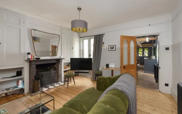 Casa vitoriana, jardim isolado, anfitriões gays, coração de Whitstable