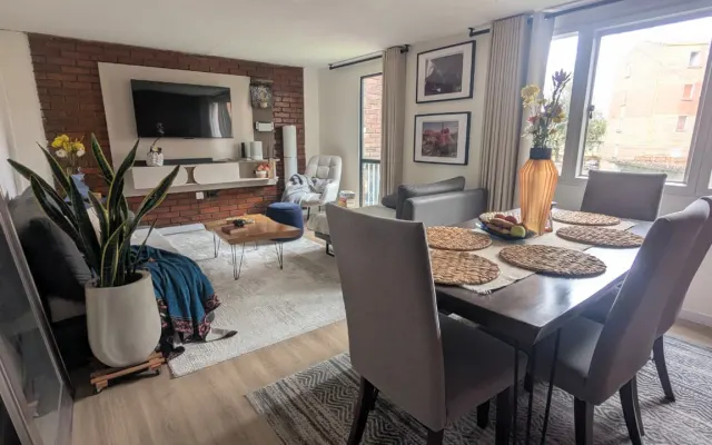 Privatzimmer im grünen und ruhigen Viertel von Bogotá
