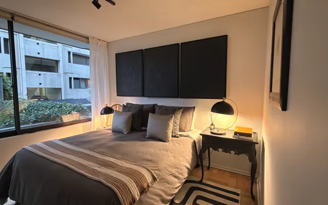 Room in the heart of providencia.
Independent bathroom