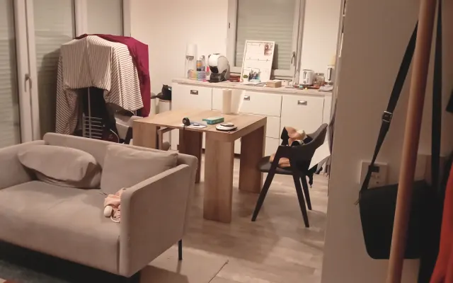 appartamento 1 camera 1 letto o dormo nel soggiorno