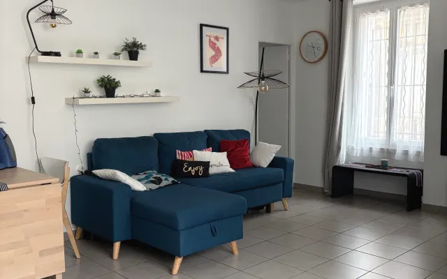 Apartamento de artista acolhedor no centro de Bordéus