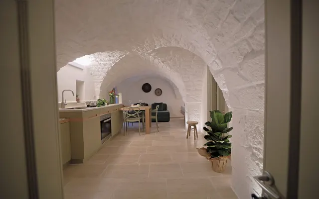 Detached loft in the historic center in Ostuni.
