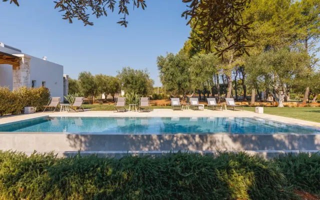 Villa immersed in the countryside of Ostuni.