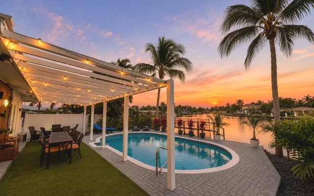 Villa 3 Wilton Manor Waterfront Oasis 2Betten/2Bäder NEW King Betten