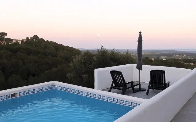 Casa Viña del Mar Sitges Peaceful Ibiza-style villa with private pool.