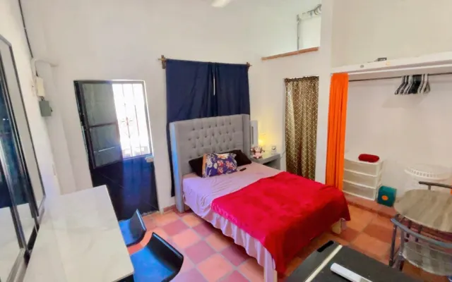 Beautiful room—clothing optional