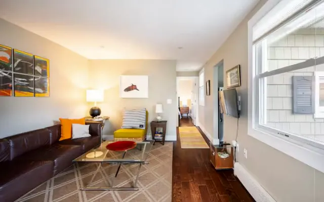 Chic & quiet Asbury beach retreat & patio in the gay-borhood