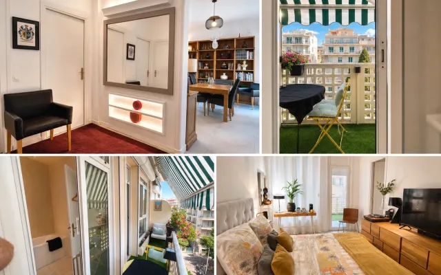 Elegant private suite in the heart of Nice • Walking distance to the...