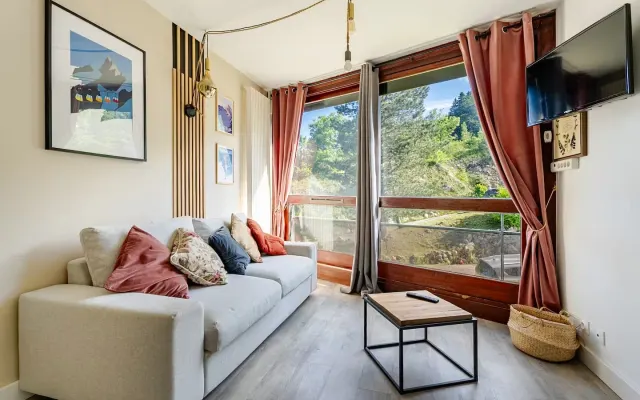 Estudio a pie de pistas y tiendas en Les Balcons Villard - esquí y...
