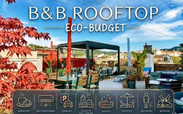 BnB-Nice Rooftop Eco-Budget | Come as you are | Like at home