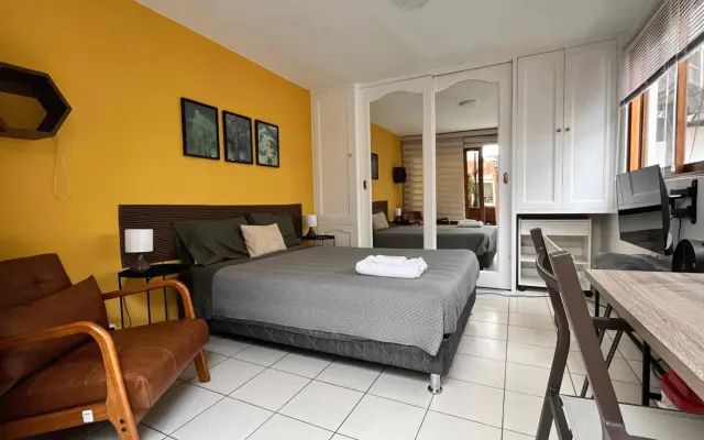Habitación doble y terraza - Centro de Miraflores