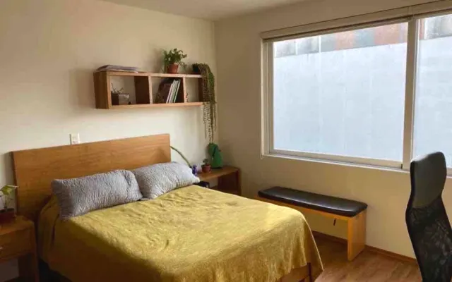 Downtown apartment. Room with a private bathroom for guests