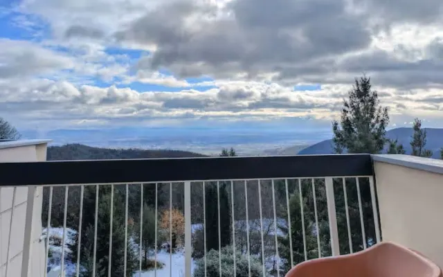 Trois-Épis : 50 m2, 2 pièces, 2 terrasses avec vue panoramique