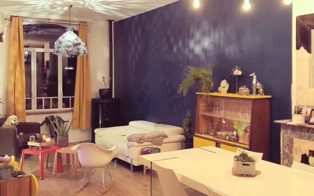 House slightly eccentric in a quiet area