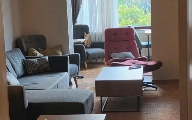 Appartement accueillant à Cihangir : 2 chambres · Sauna privé et...