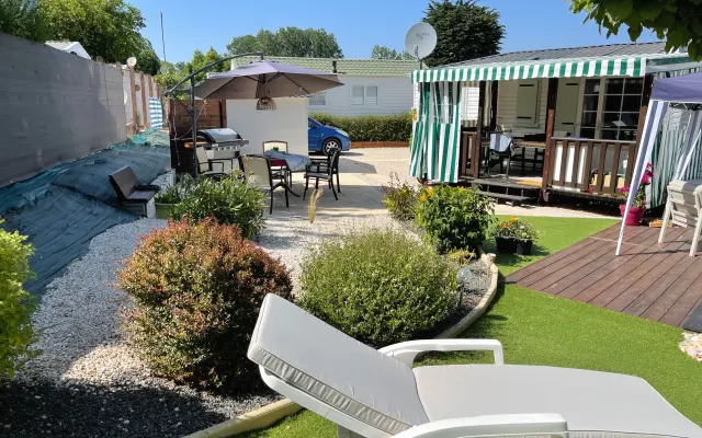 Casa mobile vicino al mare, spiaggia per naturisti.