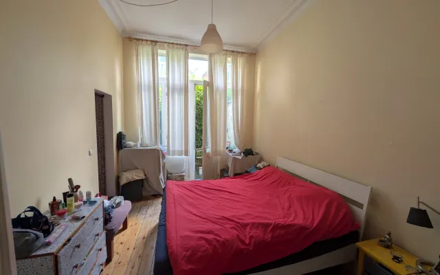 quarto em um apartamento charmoso perto da Comissão Europeia