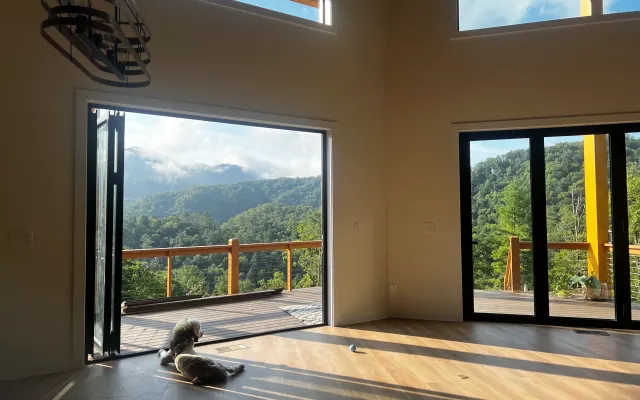Secluded mountain retreat
