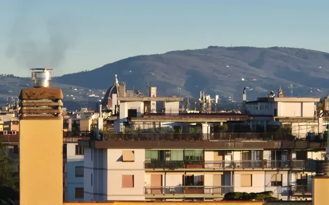 Chambre privée à Novoli avec vue sur Fiesole et les toits de Florence