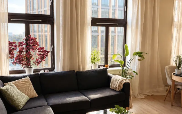 Cozy apartment with balcony at Aker Brygge