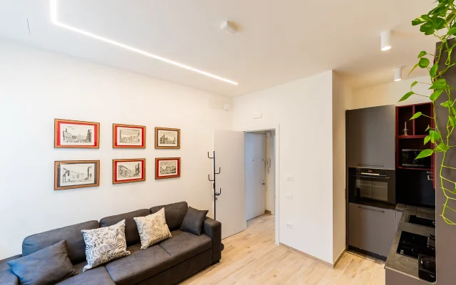 Comfortable one-bedroom apartments near Bologna's historic center.