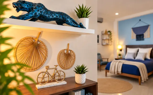Bleu Balam • Apartamento de 1 dormitorio • Tranquilo • Piscina • Zazil-