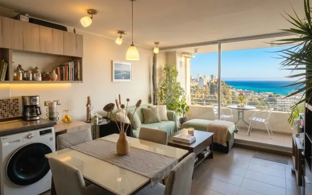 Room in Reñaca, Jardín Del Mar. Spectacular view!