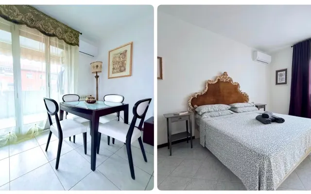 Bright nudist apartment with 2 terraces