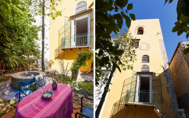 alte Villa im Stadtzentrum mit privatem Garten