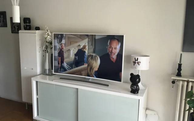 Quarto de luxo soberbo na residência de Cannes com vista para o mar de