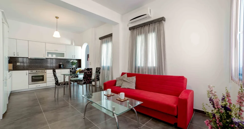 Appartamento Adelphi 1, Appartamento con due camere da letto, Perissa, Santorini - Foto 1