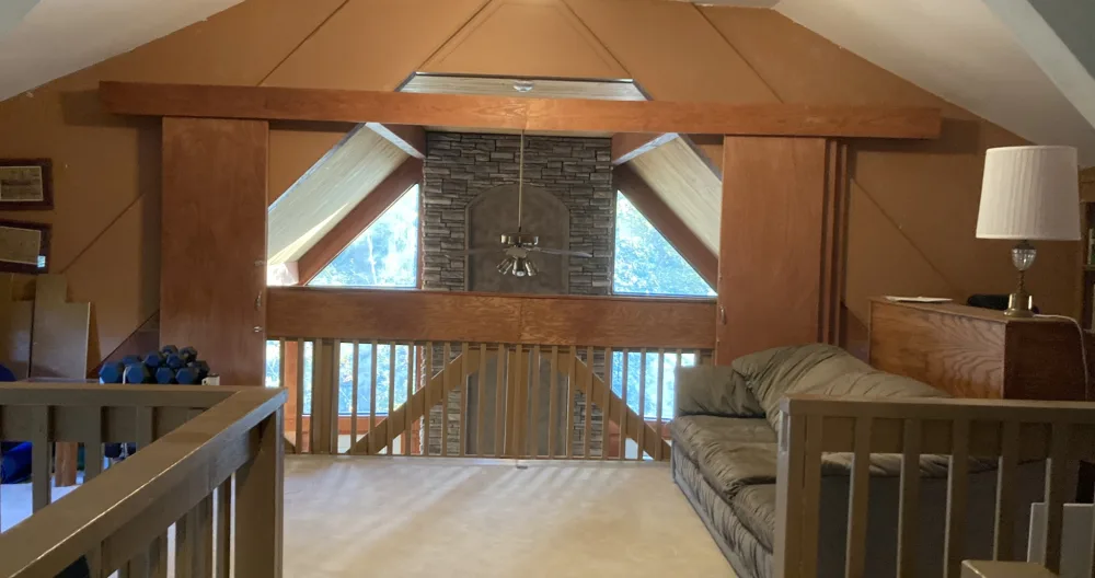 Privates (braunes) Loft-Schlafzimmer im Gemeinschaftshaus - Foto 1