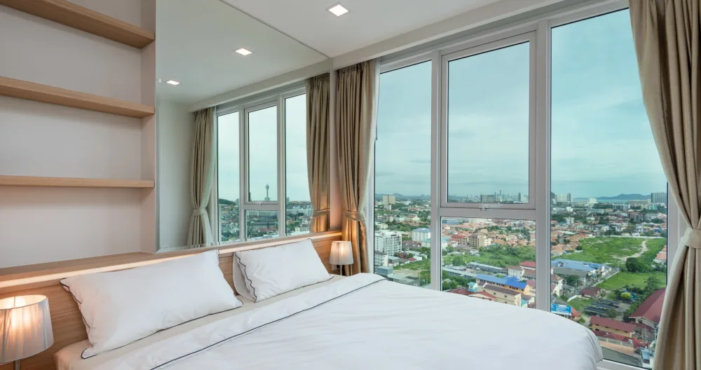 Rare 270° Balcony Sea View 23rd Floor   Fast Free WIFI   EU Standards - Picture 1