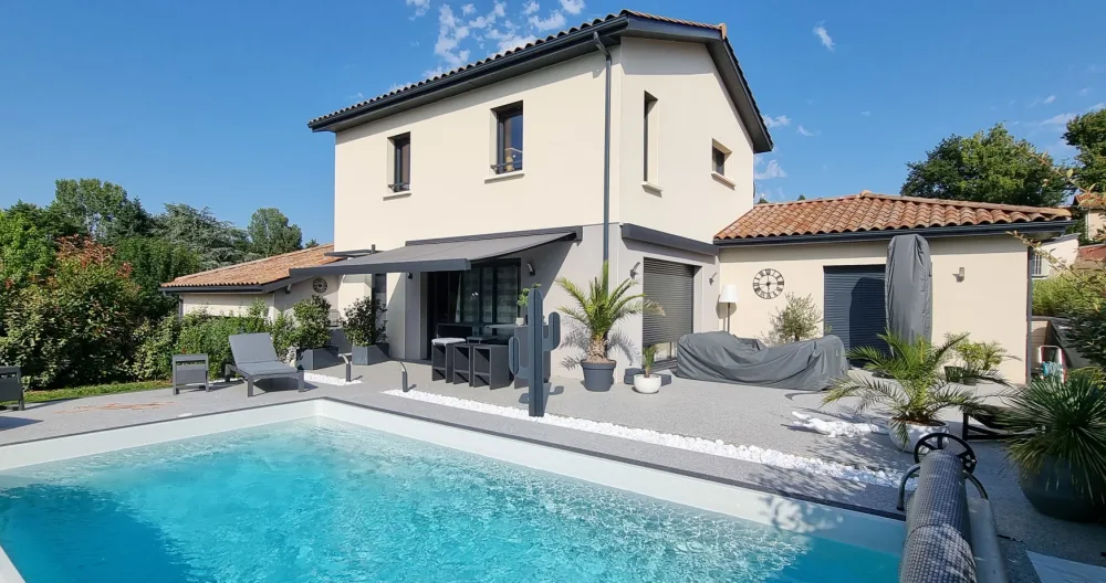 2 Chambres lit double avec clim dans Villa contemporaine - Photo 2