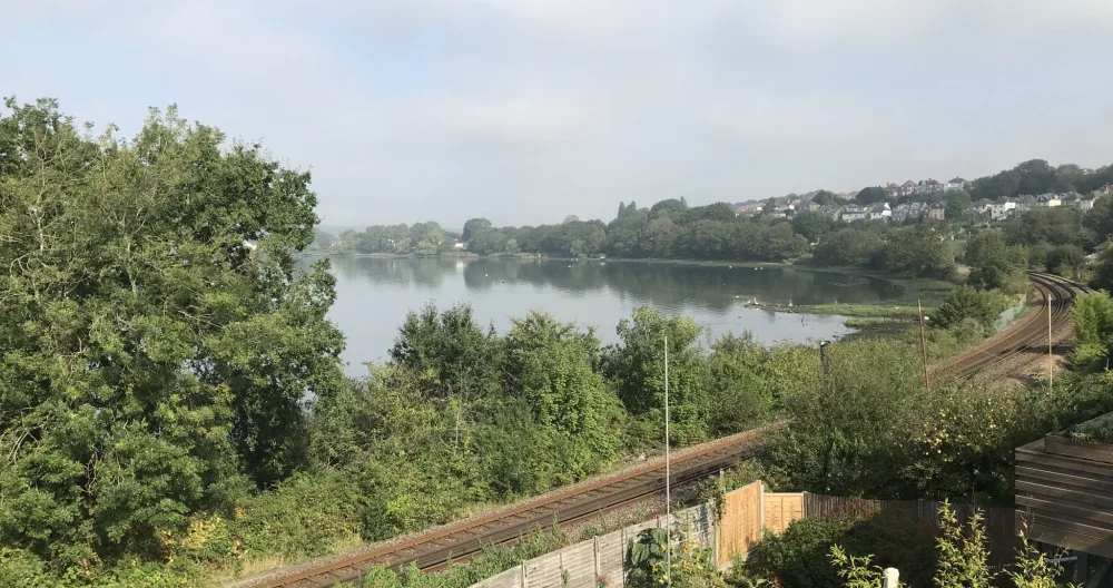 Mark's listing on misterb&b - View of Chessel Bay, Southampton, from the guest bedroom.