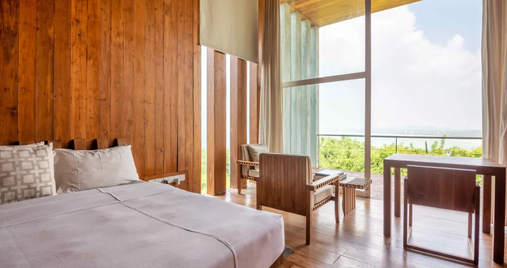 Villa de luxo privada com piscina de beiral infinito e vista para o mar - Foto 1