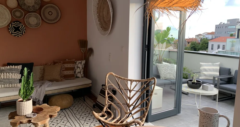 Azotea Oak Valley Flats Porto 2BR - Foto 1