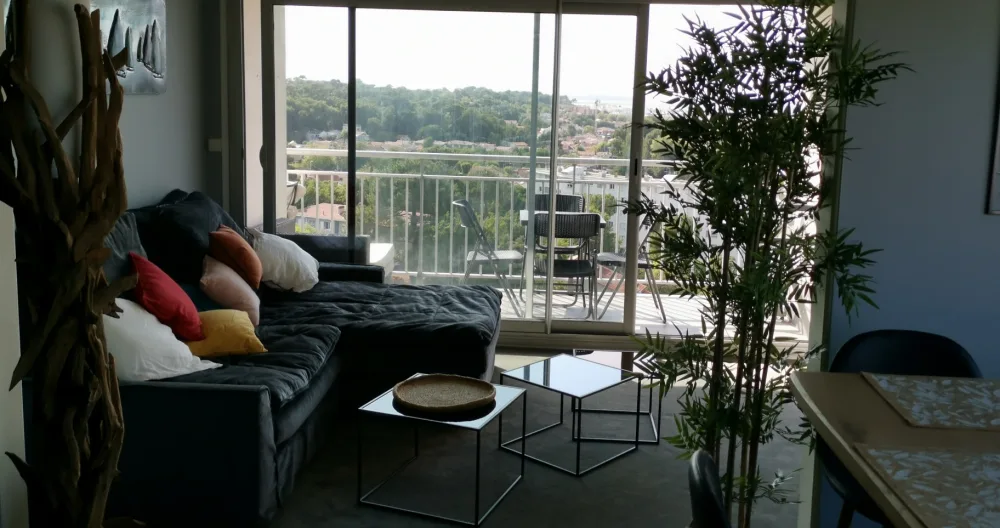 Magnífica habitación con vistas panorámicas al Bassin d'Arcachon - Foto 1