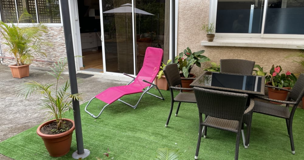 T2 in la riviere saint Louis Zugang zum Pool - Foto 1