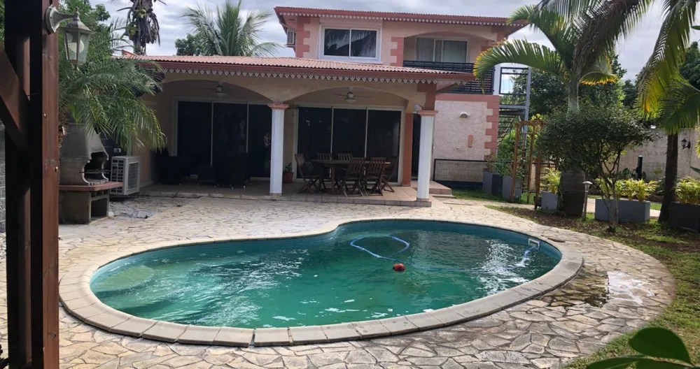 T2 climatizado, wifi en rivière saint Louis con piscina compartida - Foto 1