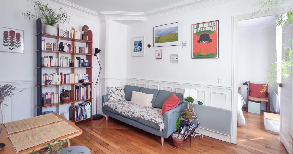 Quarto num belo apartamento parisiense, luminoso e confortável - Foto 1