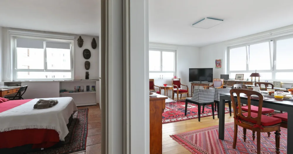 Quarto de hóspedes com vista, bem situado em Paris - Foto 1