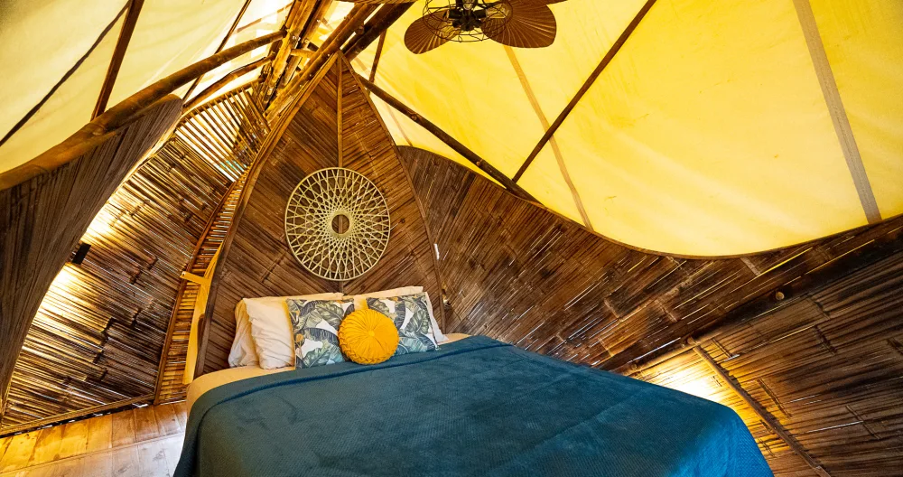 Private Deluxe King Jungle Cabin - Picture 1