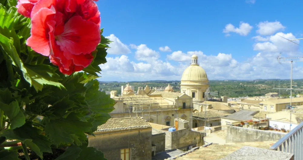 L'annuncio di Daniele su misterb&b - Vista sul centro storico di Noto