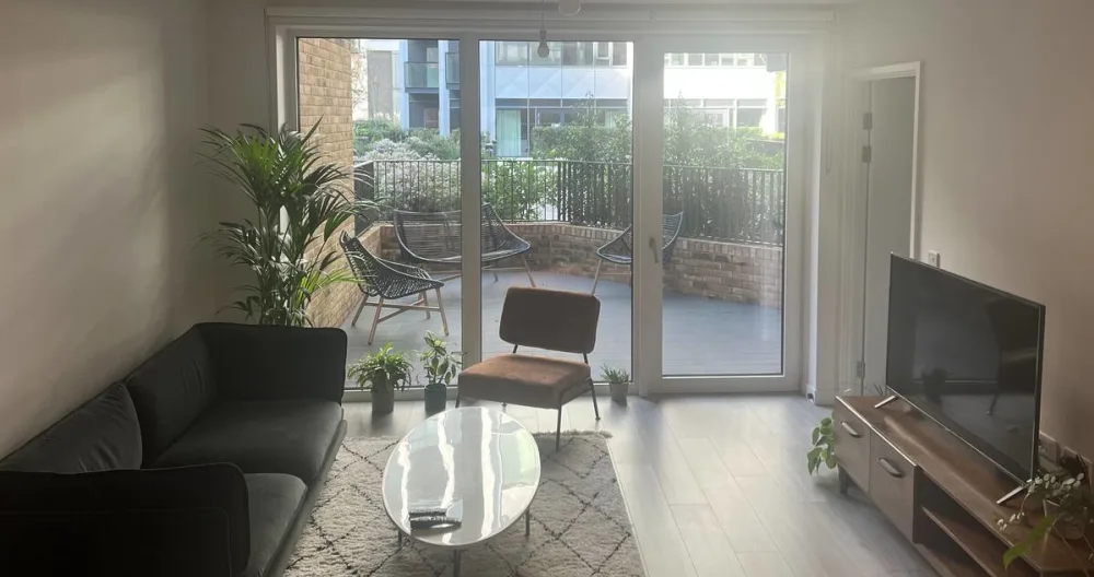 Chambre double privée dans un grand appartement mitoyen dans le centre de Londres - Photo 1