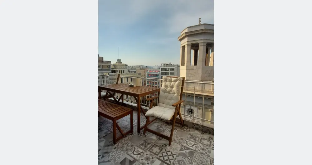 Dionisis's listing on misterb&b - private balcony with view