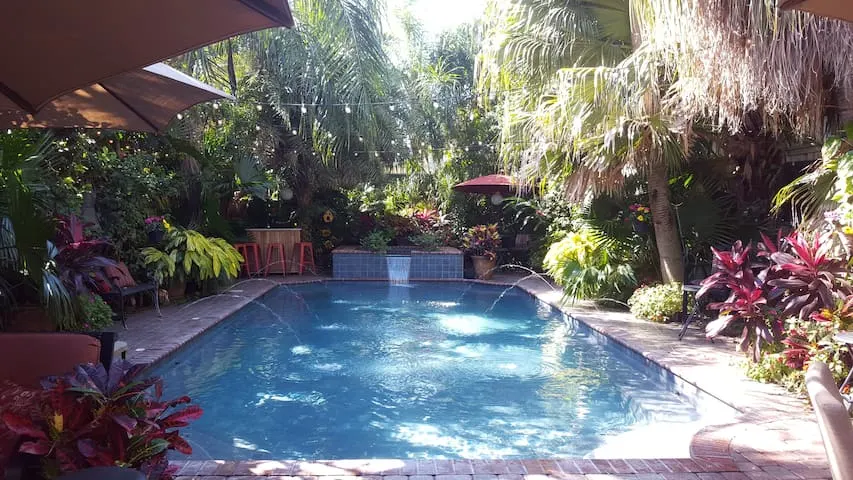 GAY Oasis IN NOLA with a Private Pool & Spa (Clothing Optional :-)  - Picture 1