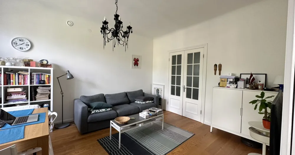 L'annuncio di Kaspars su misterb&b - Living room where you will stay and sleep