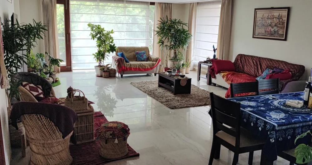 Edgard's listing on misterb&b - Living & dining room